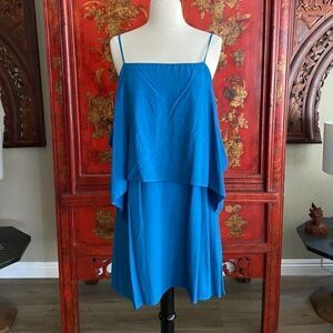 Splendid Blue Handkerchief Dress - XS